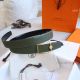 Brand new Copy Hermes 32mm Oscar Buckle & Green Black Reversible Belt (2)_th.jpg